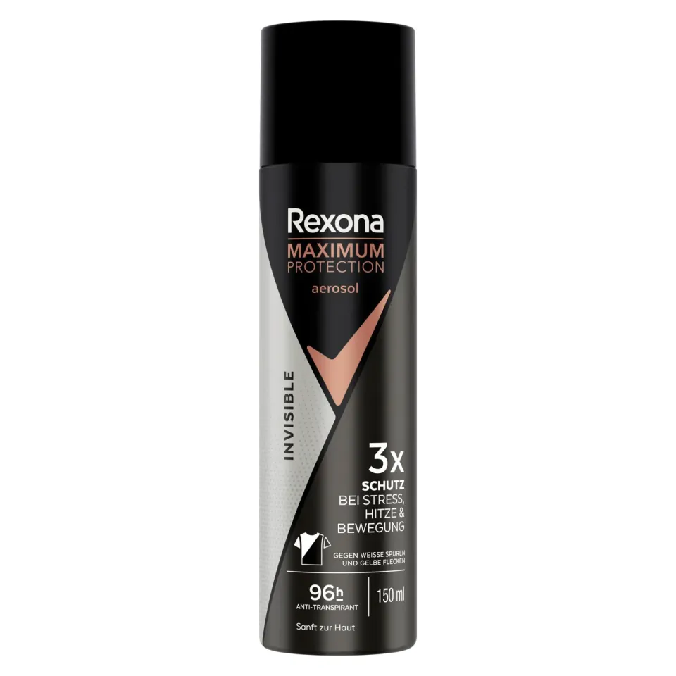 Rexona Maximum Protection Invisible Deo Spray 150 ml 96h Schutz