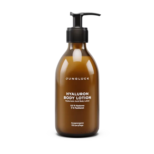 JUNGLÜCK Hyaluron Body Lotion Körperlotion 240 ml ohne Duft