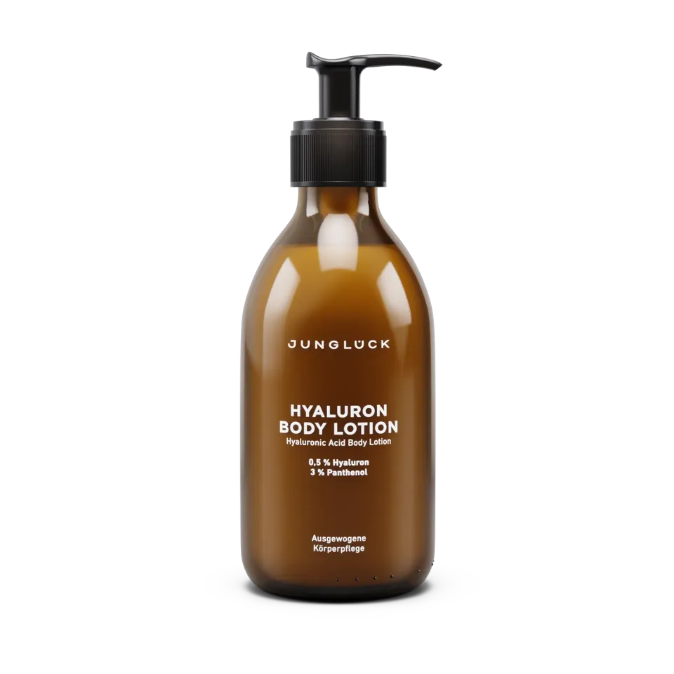 JUNGLÜCK Hyaluron Body Lotion Körperlotion 240 ml ohne Duft