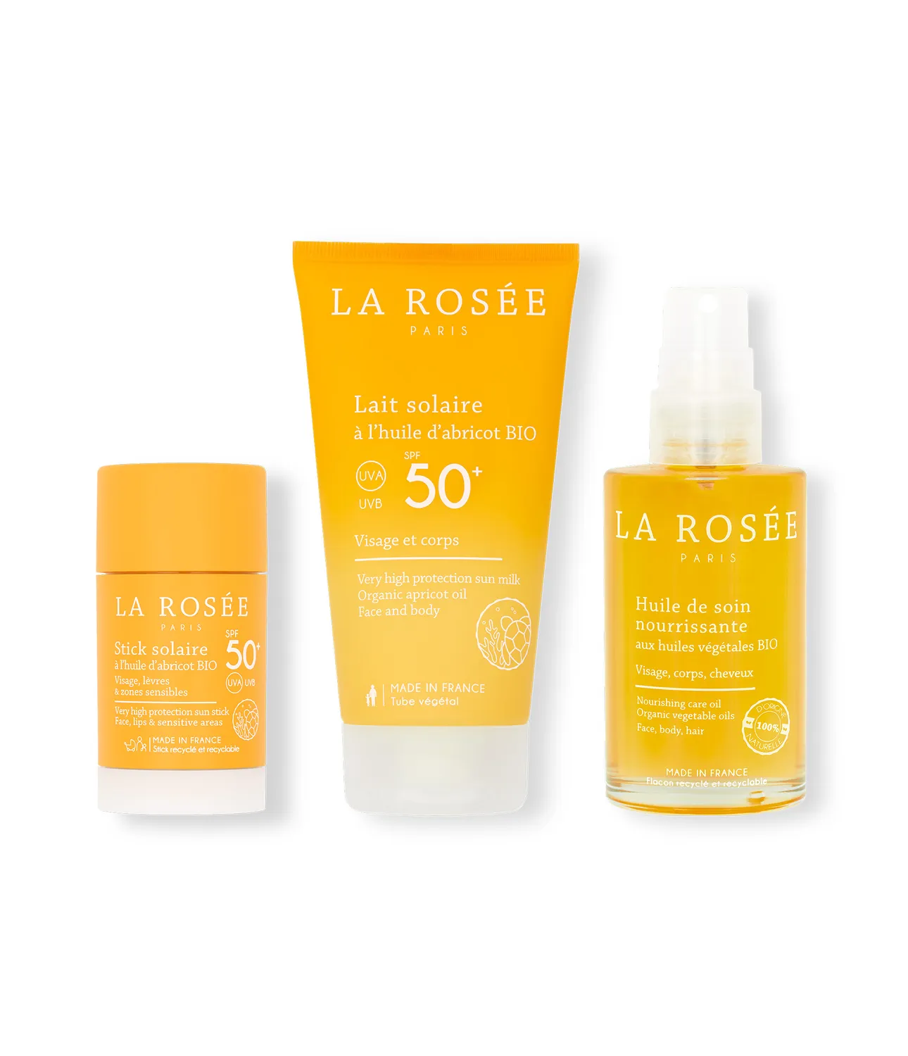 La Rosée Routine Peau Dorée Sommer-Set LSF 50