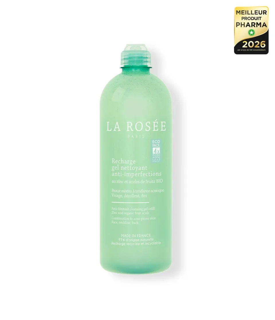 La Rosée Anti-Imperfections Reinigungsgel Nachfüllung Zink