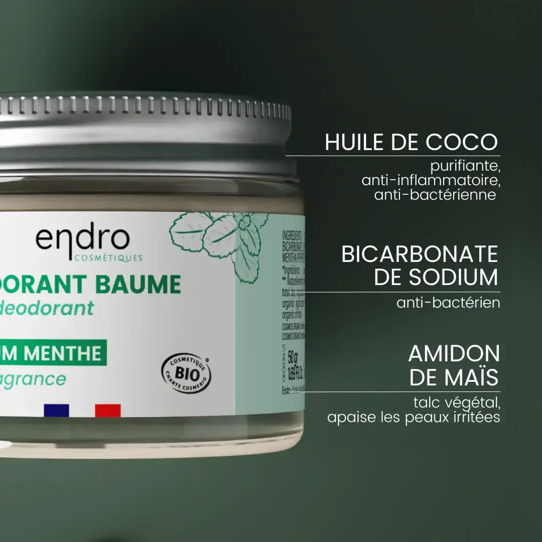 Endro Menthe festes Deodorant 50 ml Sport Schutz
