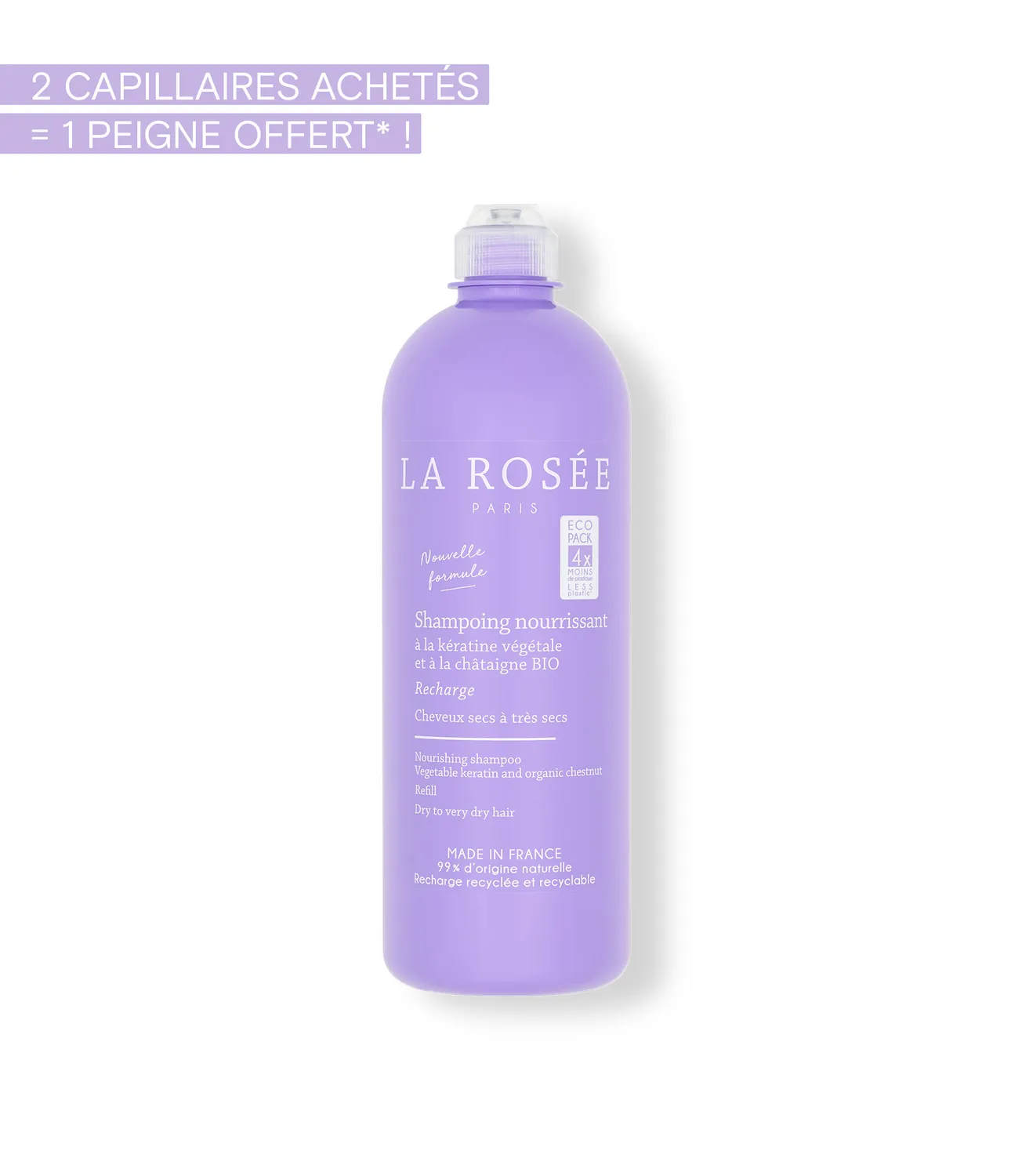 La Rosée Shampoing Nourrissant Shampoo Spliss
