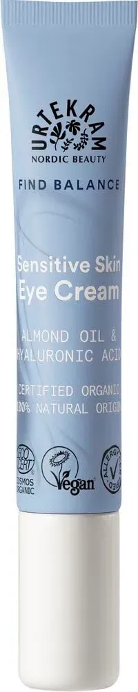Urtekram Find Balance Augencreme parfümfrei 15 ml sensitive