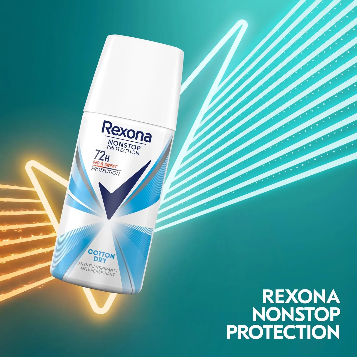 Rexona Nonstop Protection Cotton Dry Deospray 35 ml 72h