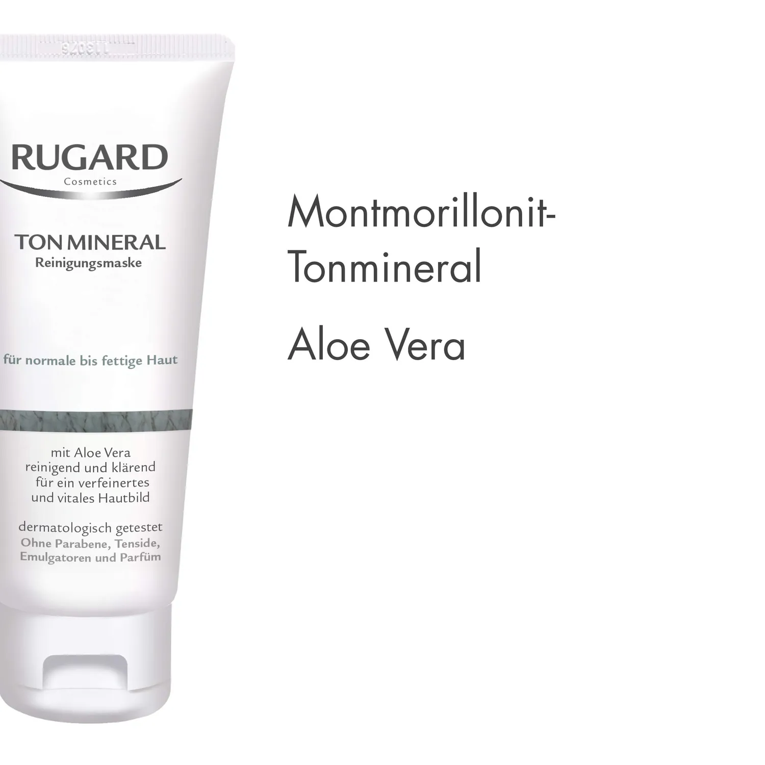 Rugard Tonmineral Reinigungsmaske 100 ml fettige Haut