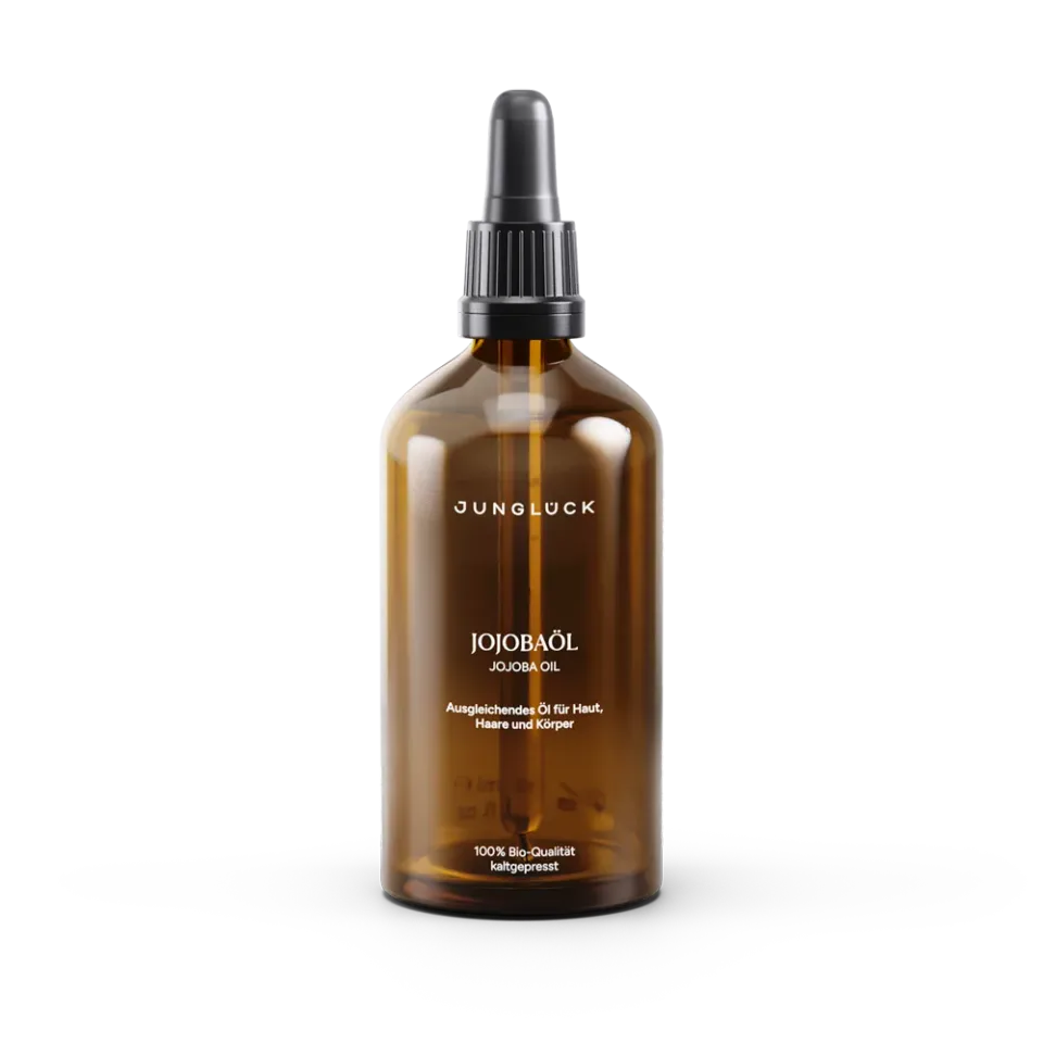 JUNGLÜCK Jojobaöl Gesichtsöl 100 ml ohne Duftstoffe