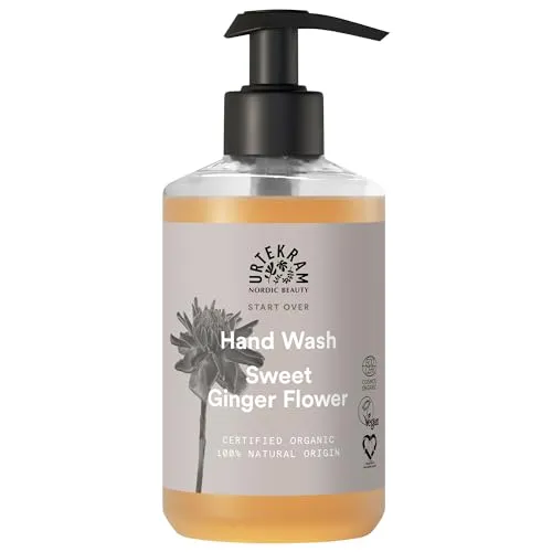 Urtekram Start Over Sweet Ginger Flower Handseife 300 ml belebend