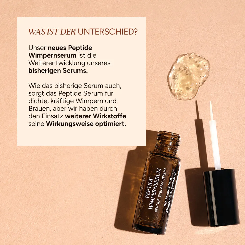 JUNGLÜCK Peptide Wimpernserum 4,5 ml für dichte Wimpern