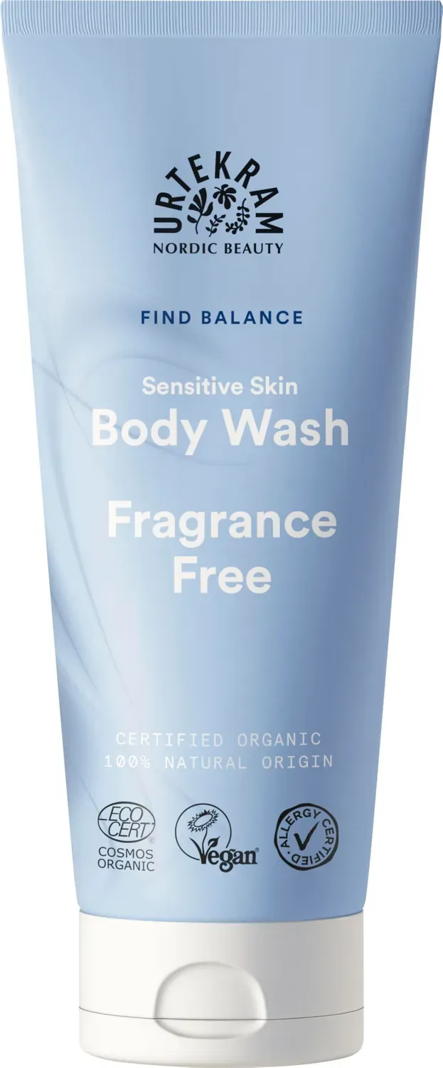 Urtekram Find Balance Duschgel ohne Parfum 200 ml sensitiv