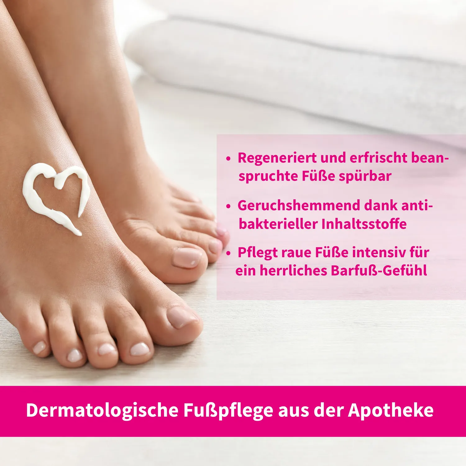 Rugard Schöne Füße Fußbalsam 100 ml rissige Füße