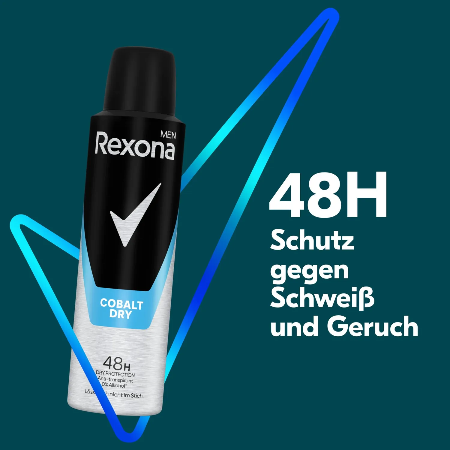 Rexona Men Cobalt Dry Deo Spray 6x150 ml MotionSense
