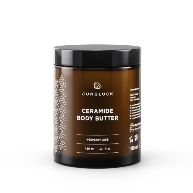 JUNGLÜCK Ceramide Body Butter Körperbutter 180 ml ohne Duftstoffe