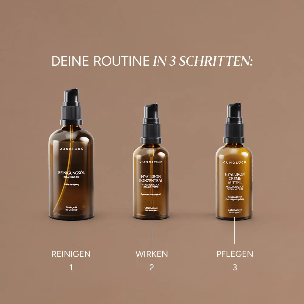 JUNGLÜCK Set Trockenheit reduzieren Feuchtigkeits-Set