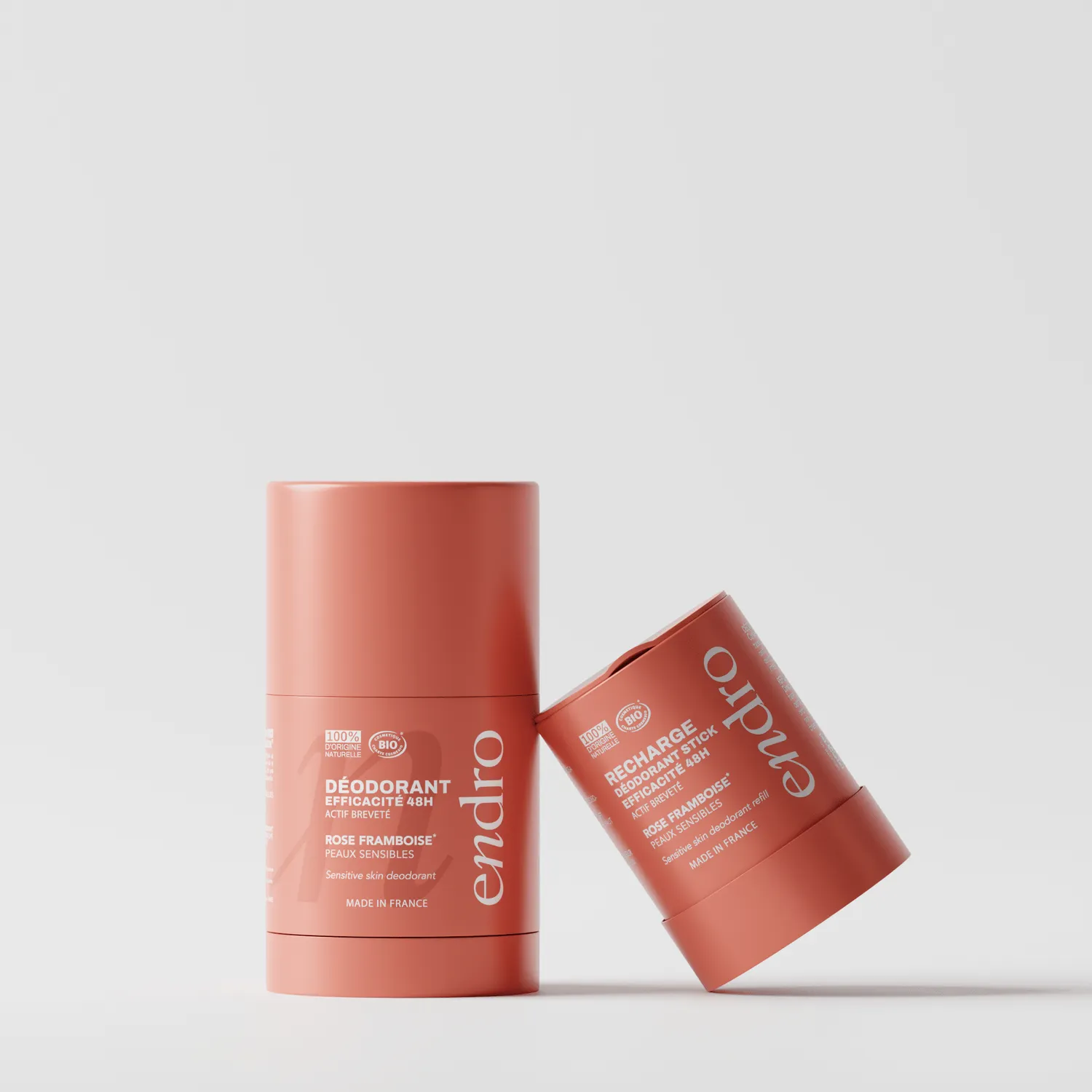 Endro Deo Stick 48H Nachfüllpack Rose-Himbeere Jahresvorrat
