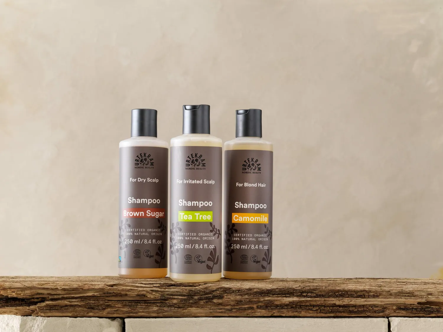 Urtekram Brown Sugar Shampoo trockene Kopfhaut 250 ml