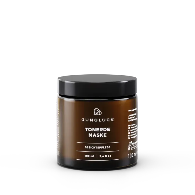 JUNGLÜCK Tonerde Maske 100 ml für unreine Haut