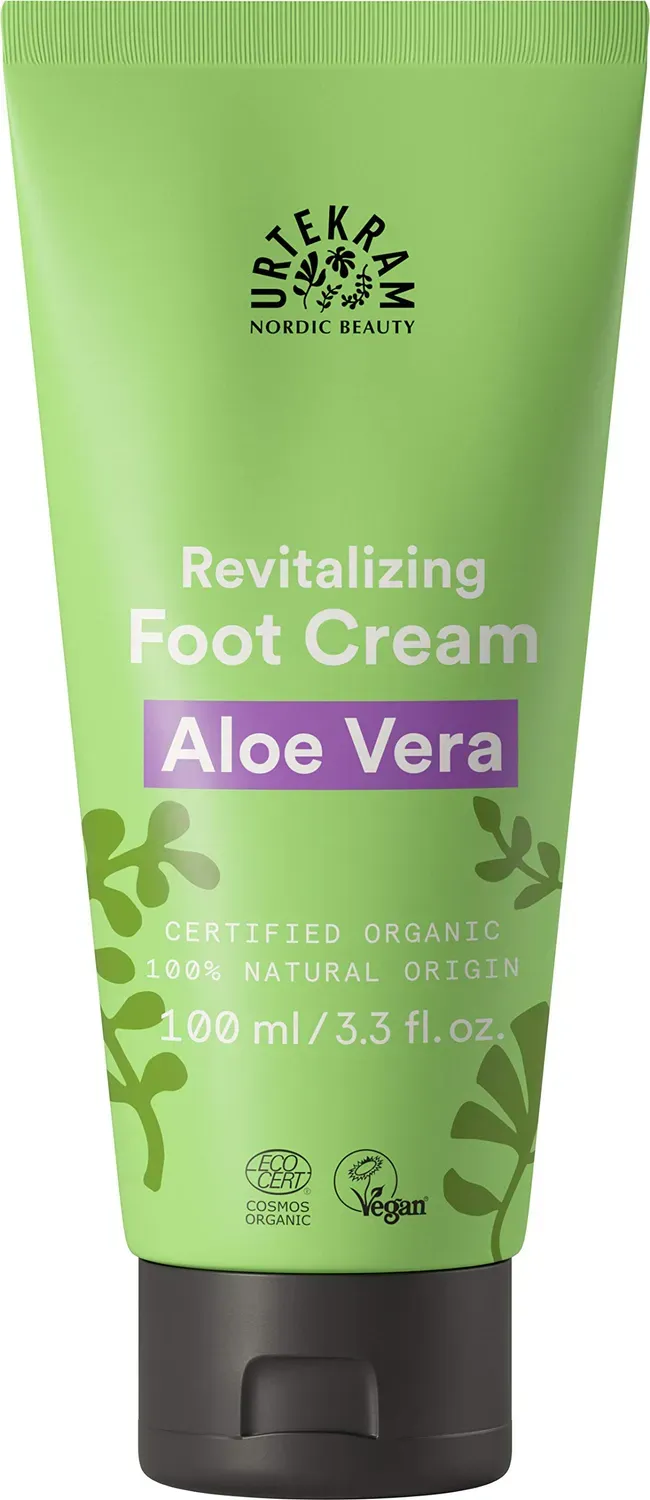 Urtekram Aloe Vera Fußcreme 100 ml rissige Fersen