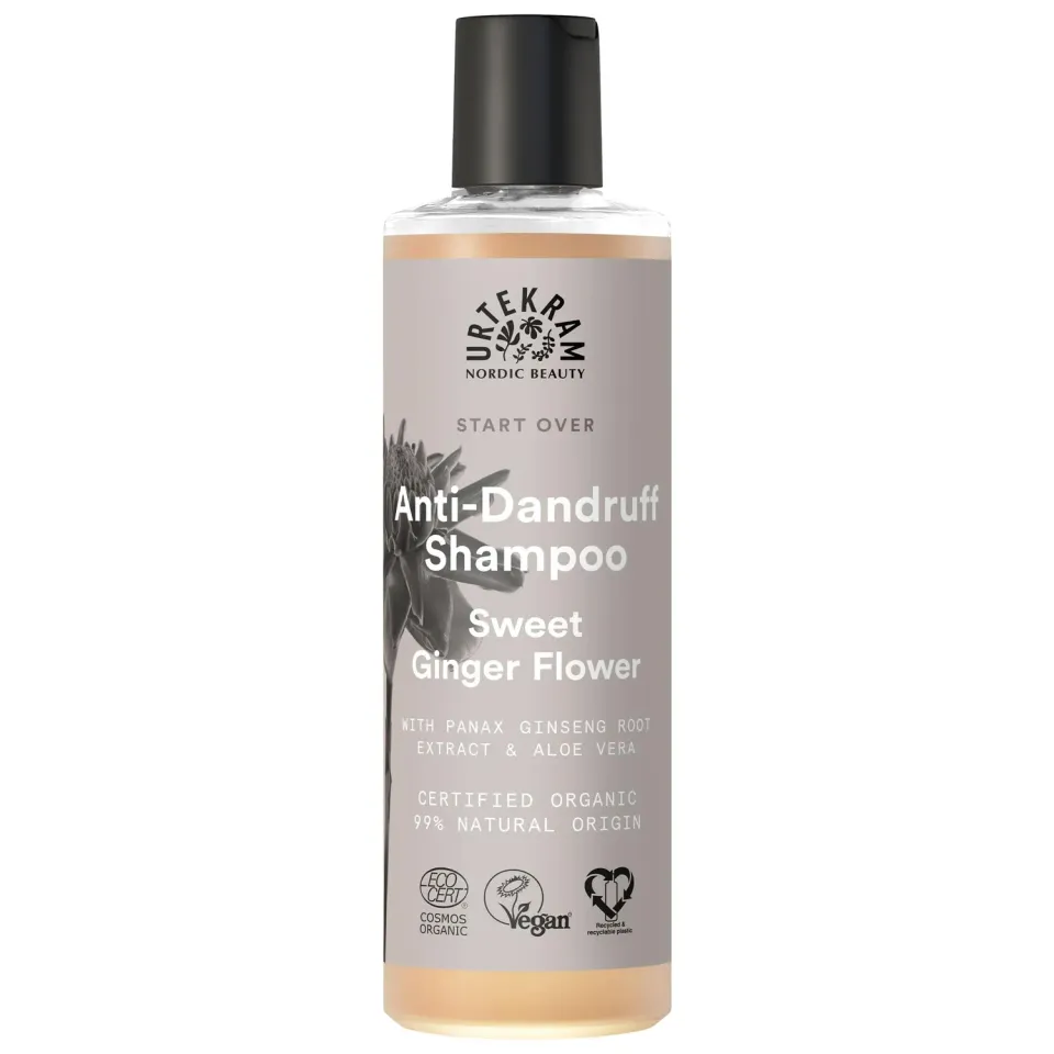 Urtekram Start Over Sweet Ginger Flower Antischuppenshampoo 250ml