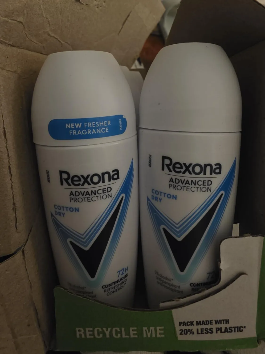 Rexona Cotton Dry Deo-Roll-On 6x50 ml blumig