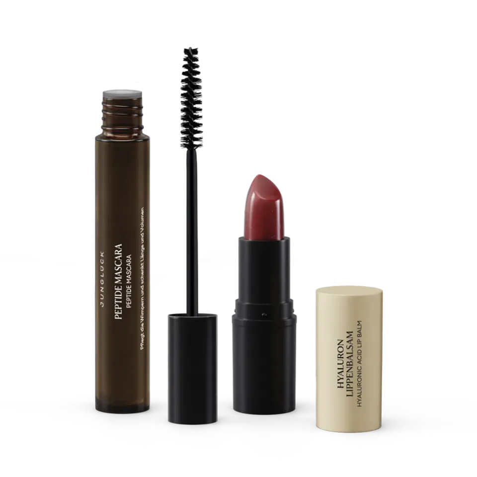 JUNGLÜCK Beauty Essentials Kombi Set Rosenholz Hyaluron