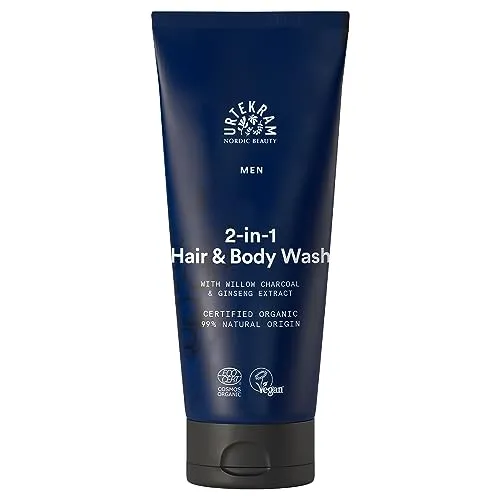 Urtekram Men 2-in-1 Haar- & Körperseife 200 ml Ginseng