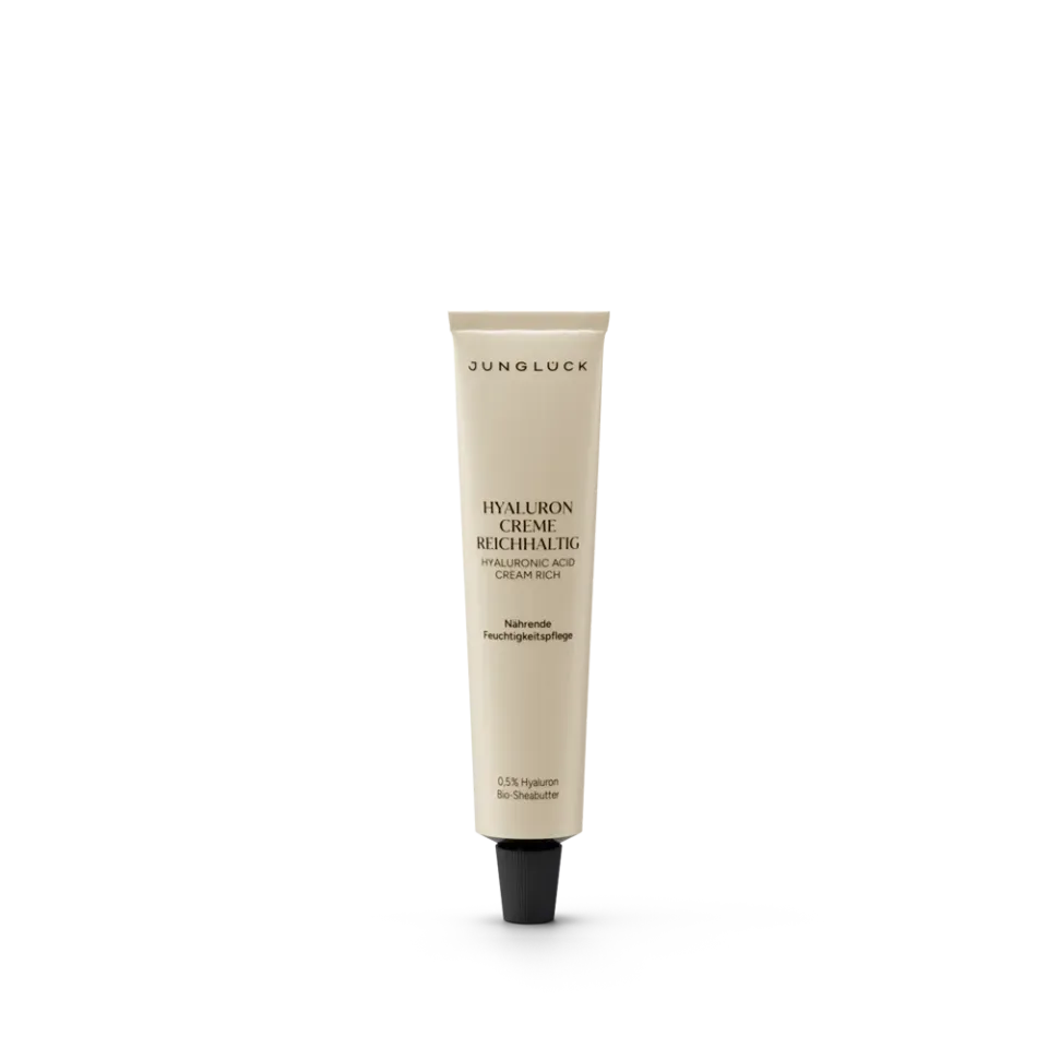 JUNGLÜCK Hyaluron Creme Reichhaltig 10 ml trocken