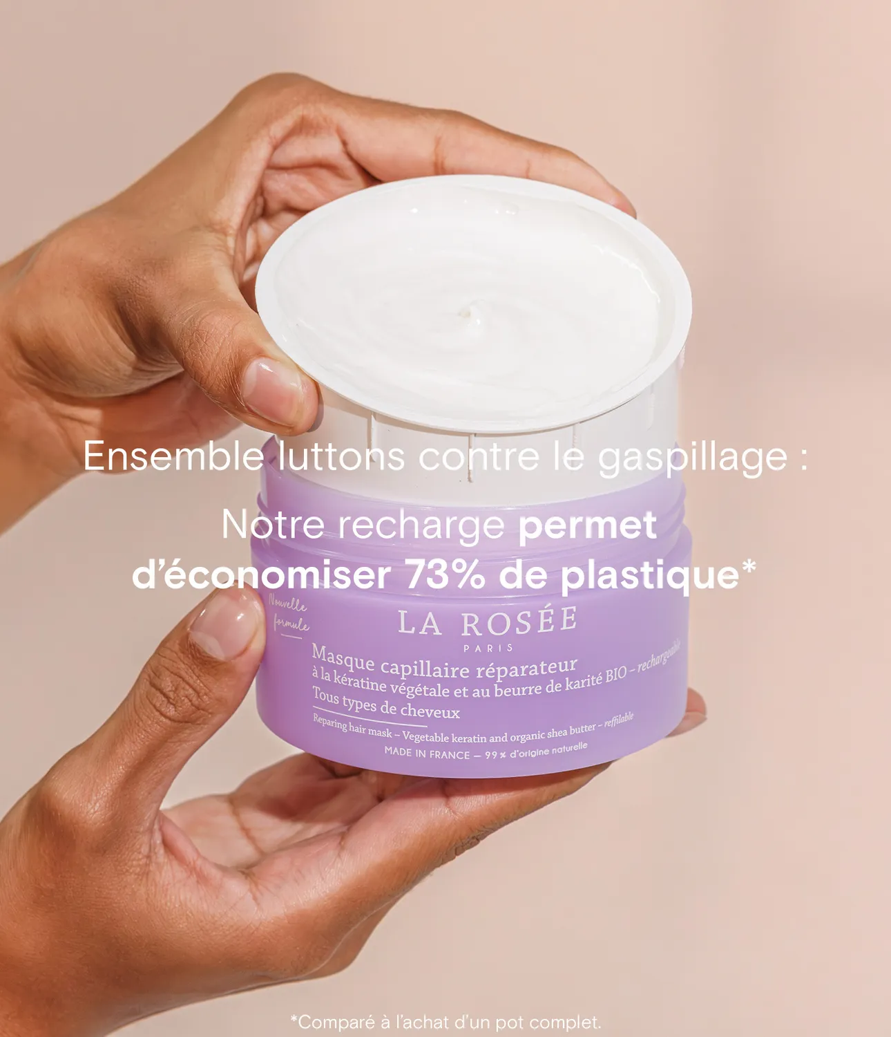 La Rosée Masque Capillaire Haarmaske Nachfüllung reparierend
