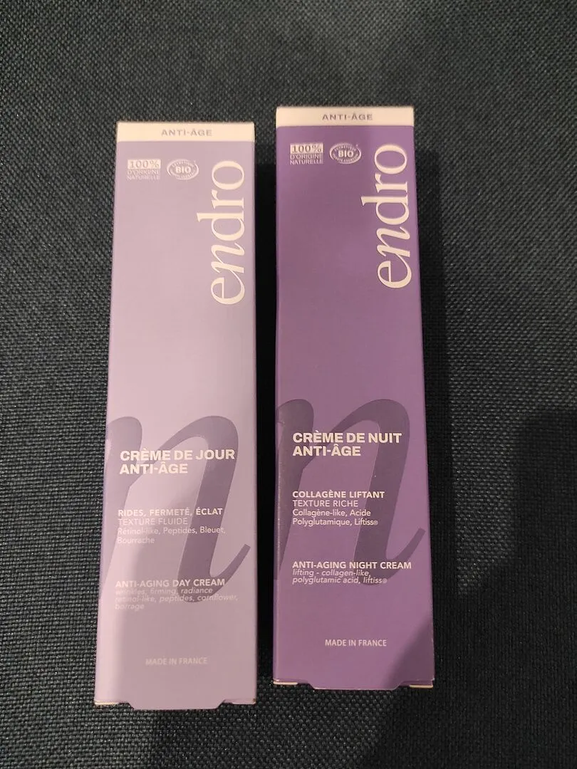 Endro Anti-Âge Gesichtscreme Duo für reife Haut