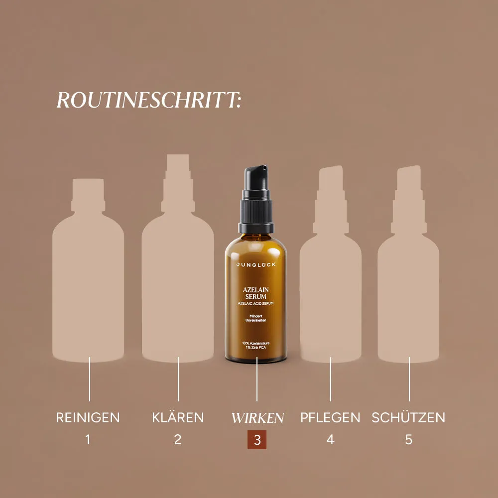 JUNGLÜCK Azelain Serum 10 ml für unreine Haut