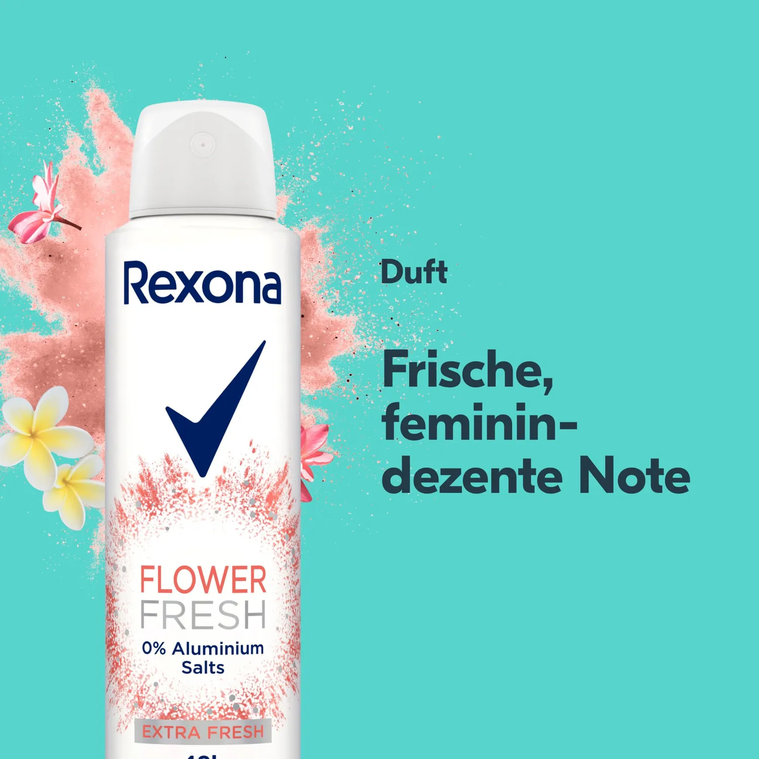 Rexona Flower Fresh Deospray 150 ml ohne Aluminium