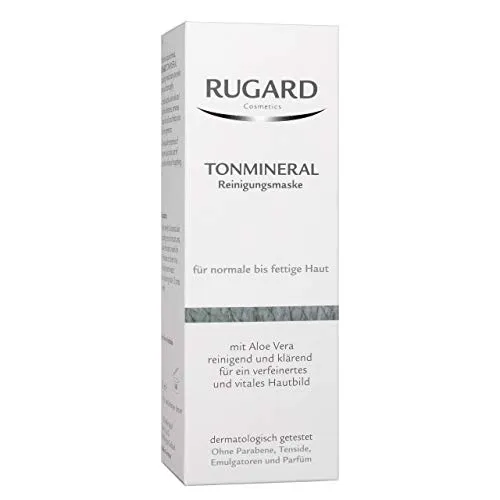 Rugard Tonmineral Reinigungsmaske 100 ml fettige Haut
