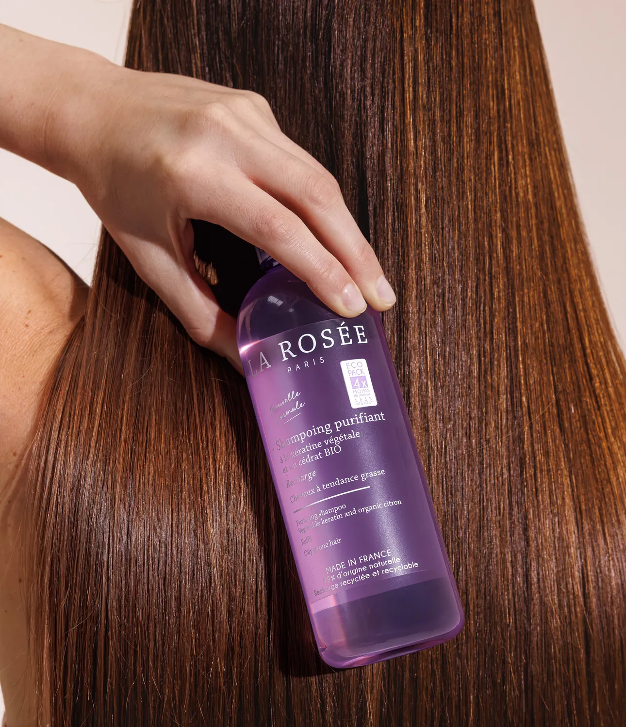 La Rosée Shampoing Purifiant Shampoo fettig