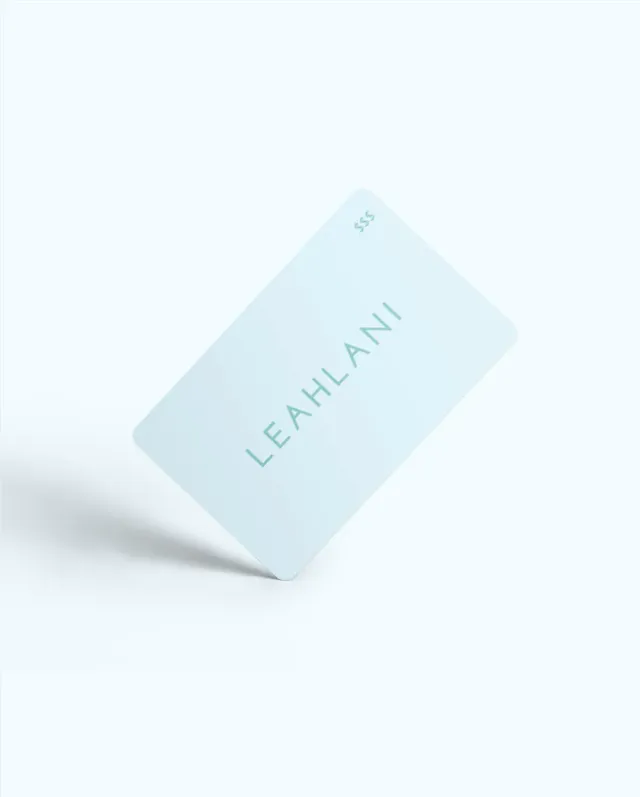 Leahlani Skincare Gift Card Geschenkkarte 50 EUR ohne Duftstoffe