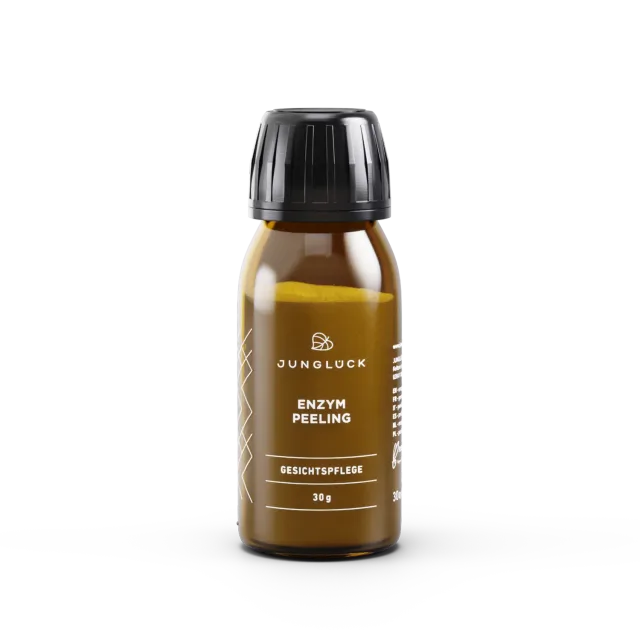 JUNGLÜCK Enzym Peeling 30 g Pulver mit Vitamin C