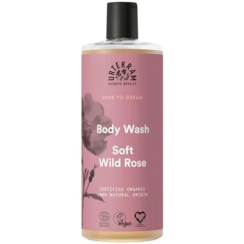 Urtekram Soft Wild Rose Duschgel 500 ml vegan
