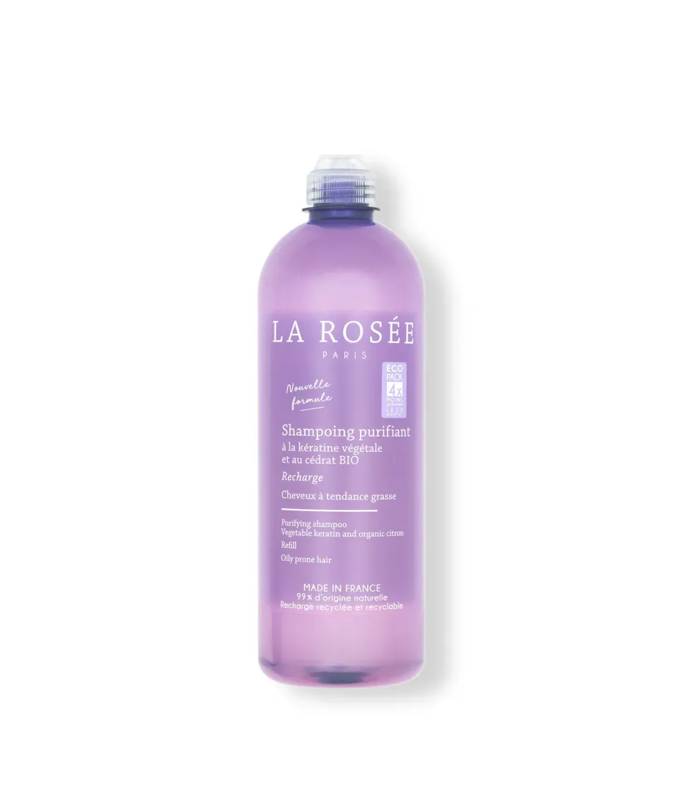 La Rosée Shampoing Purifiant Shampoo fettig
