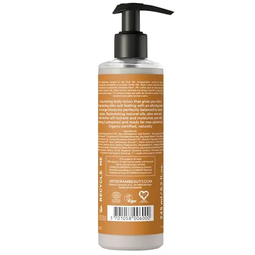 Urtekram Rise & Shine Bodylotion 245 ml Orange Blossom