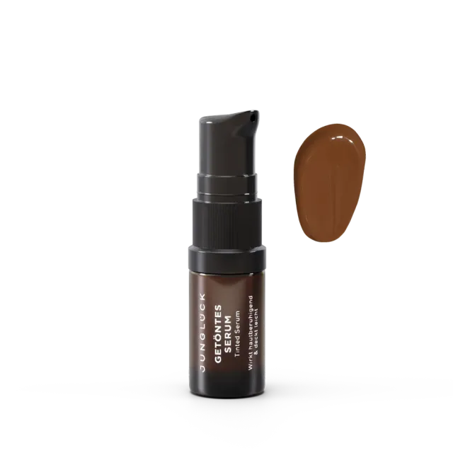 JUNGLÜCK Getöntes Serum 04 dunkel 5 ml mit Cica