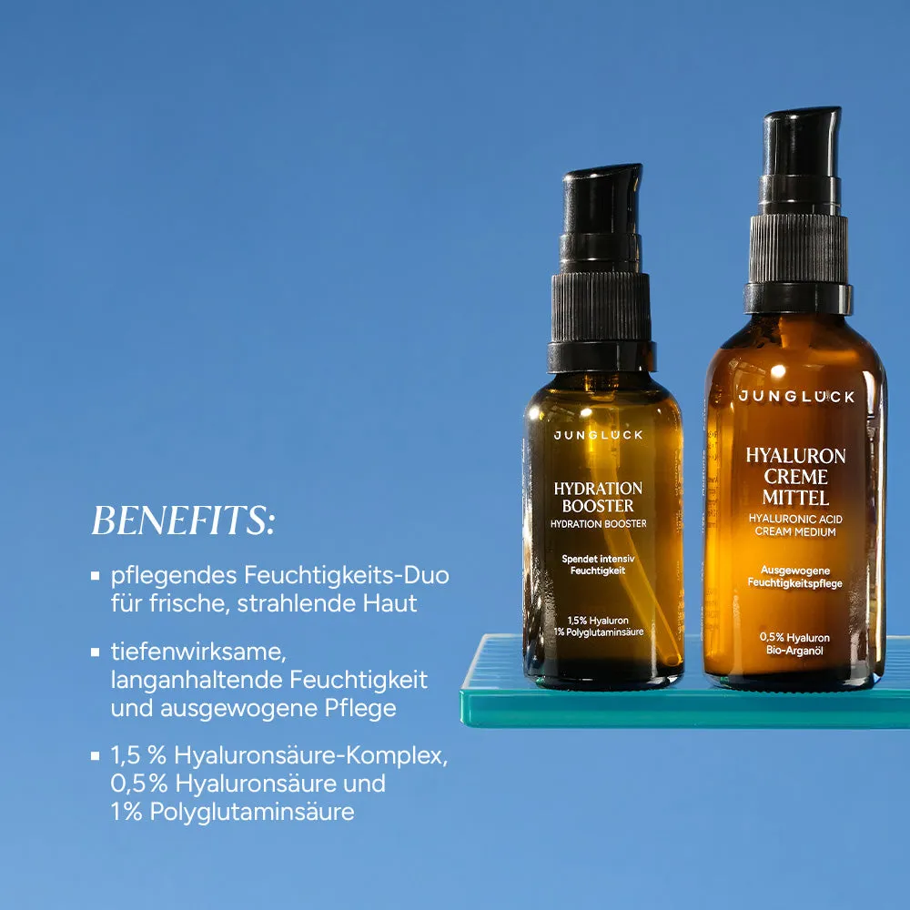 JUNGLÜCK Intense Hydration Kombi Serum-Set bei Trockenheit