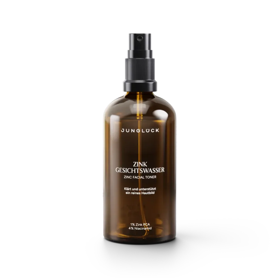 JUNGLÜCK Zink Gesichtswasser 100 ml für ölige Haut