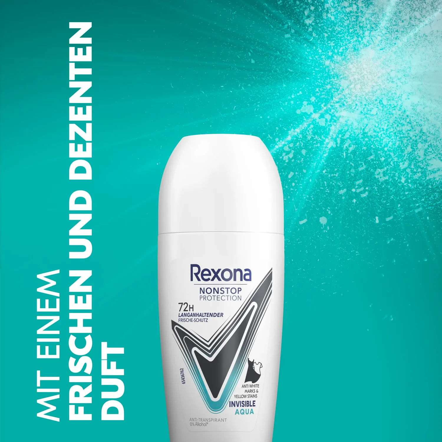 Rexona Nonstop Invisible Aqua Deo Roll-On 50 ml 72h