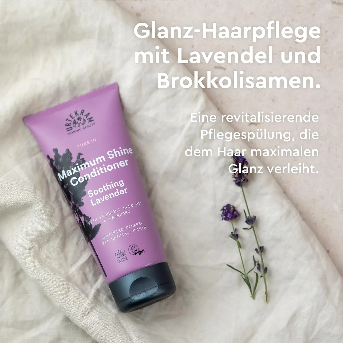 Urtekram Lavendel Conditioner Spülung 180 ml vegan