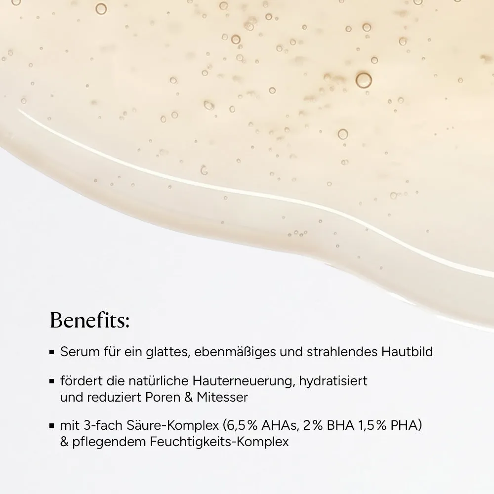 JUNGLÜCK Smoothing Peeling Serum 30 ml AHA BHA