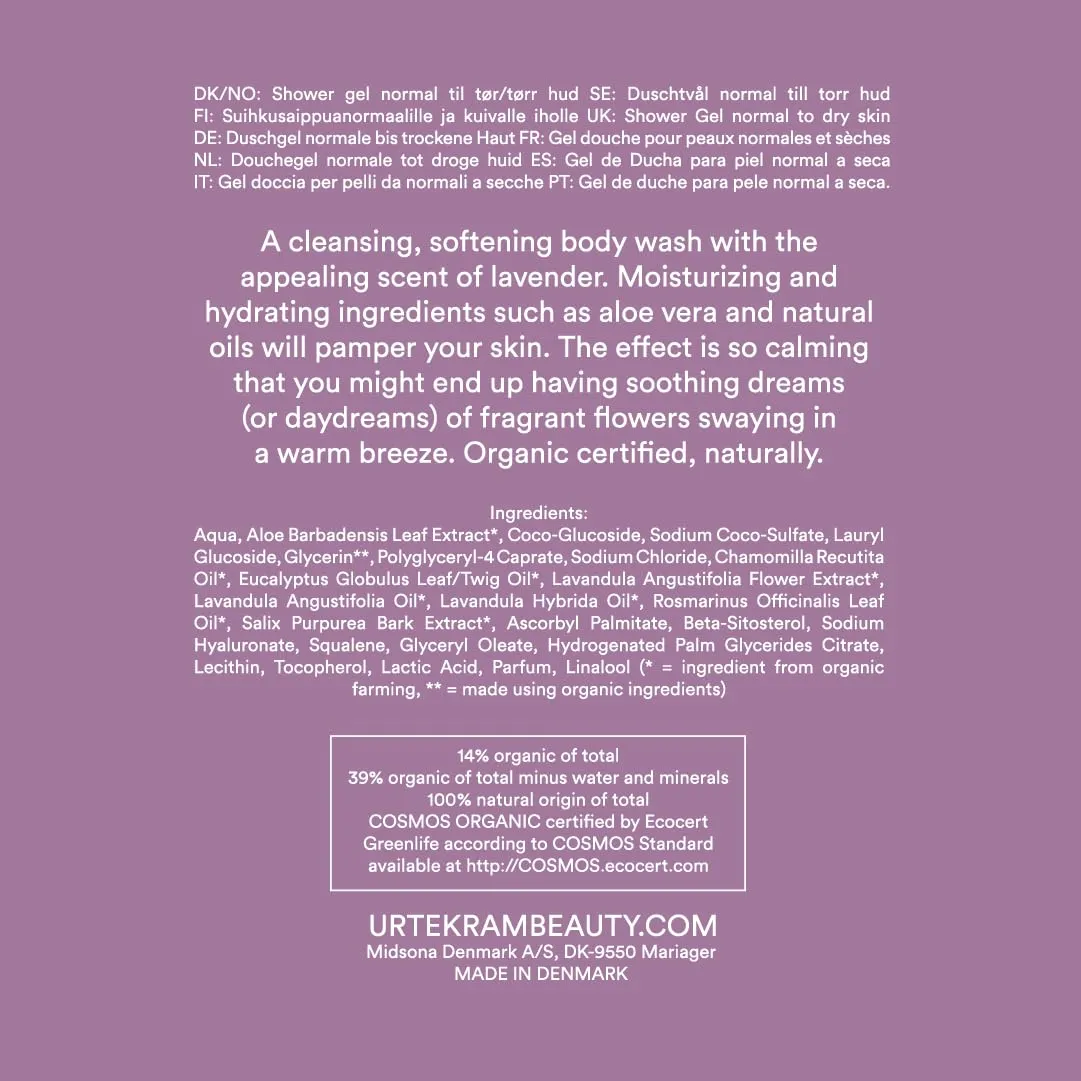Urtekram Tune In Soothing Lavender Shampoo Glanz