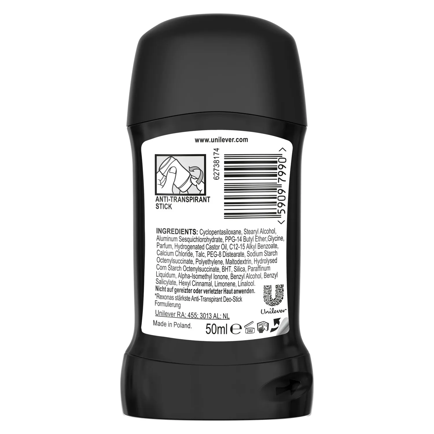 Rexona Men Maximum Protection Antibakteriell Deostick 50ml
