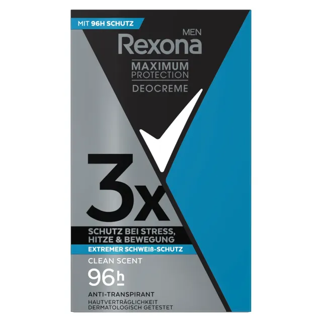 Rexona Maximum Protection Men Deo Creme Clean Scent 45 ml