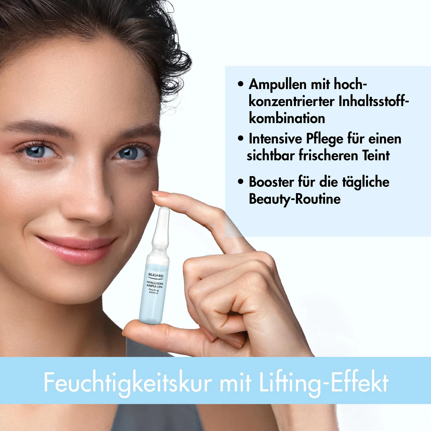 Rugard Hyaluron Ampullen 2 ml Serum mit Lifting-Effekt