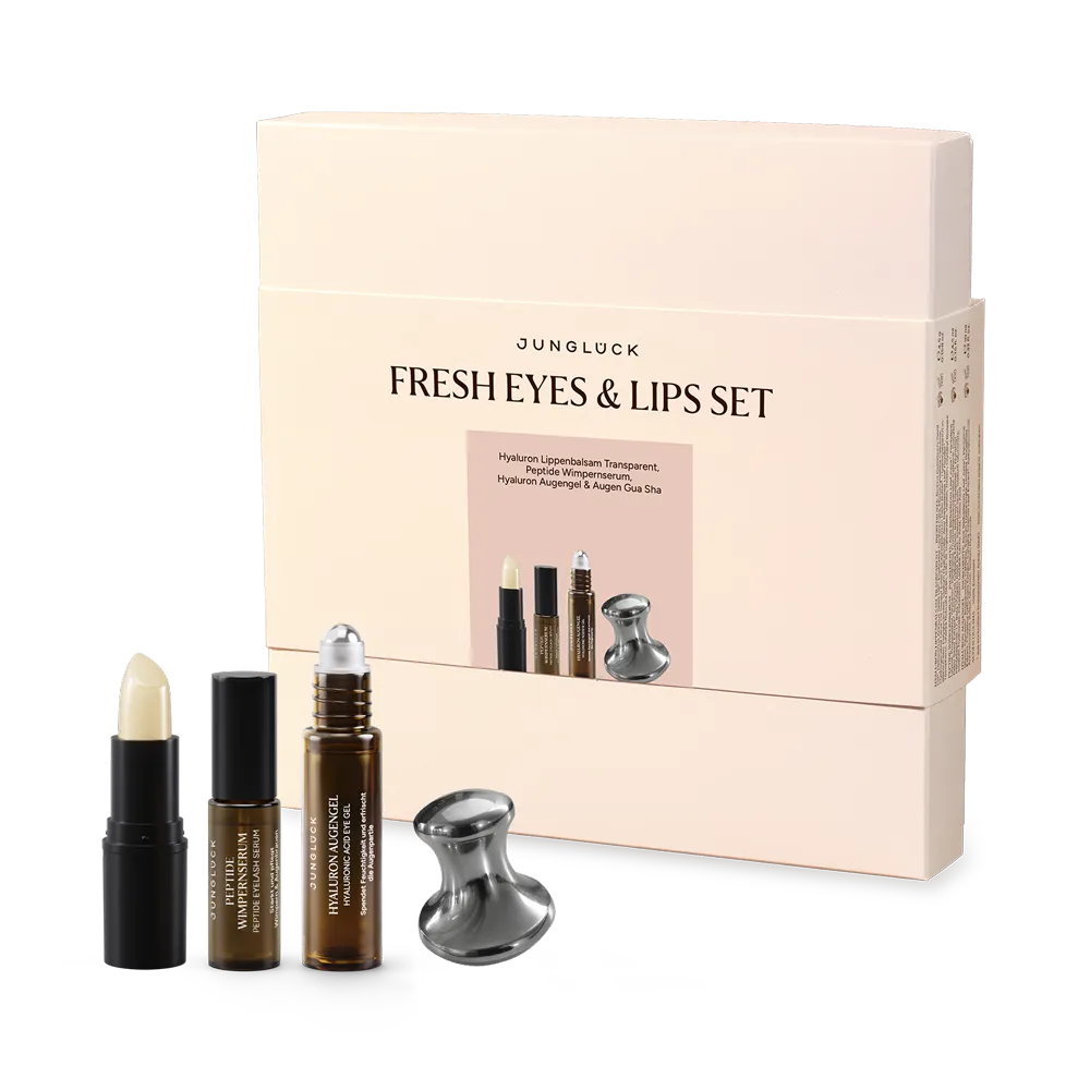 JUNGLÜCK IN A BOX Fresh Eyes and Lips Wimpernserum Set