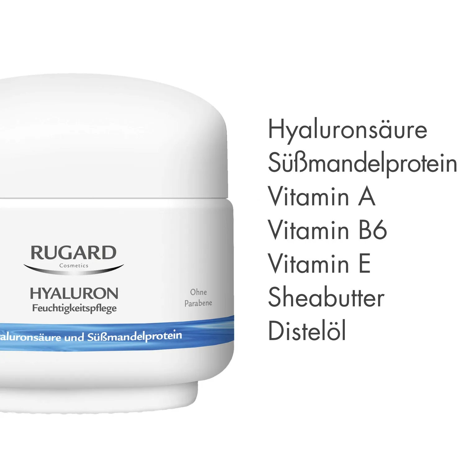 Rugard Hyaluron Creme 100 ml reife trockene Haut